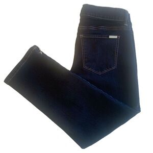 White House Black Market Dark Wash Skinny Cropped Jeans